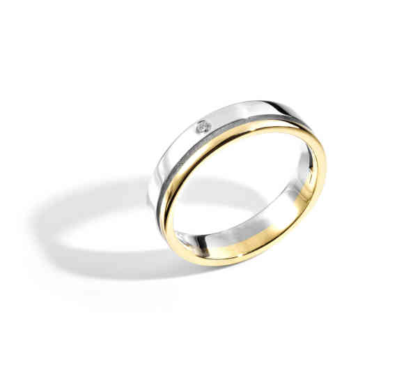 2048 Diamond Split Ring