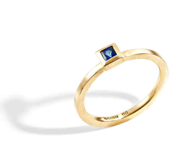 2048 Square Sapphire Collet
