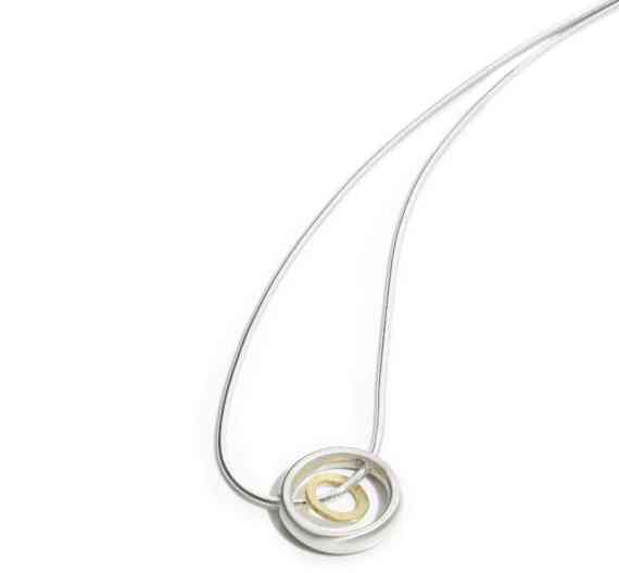 Double Circle Pendant