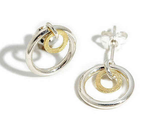 Linked Orbit Earrings