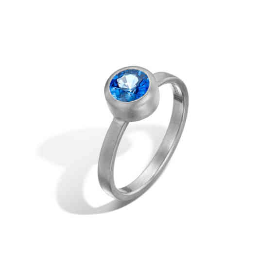 Sapphire Parallel Ring