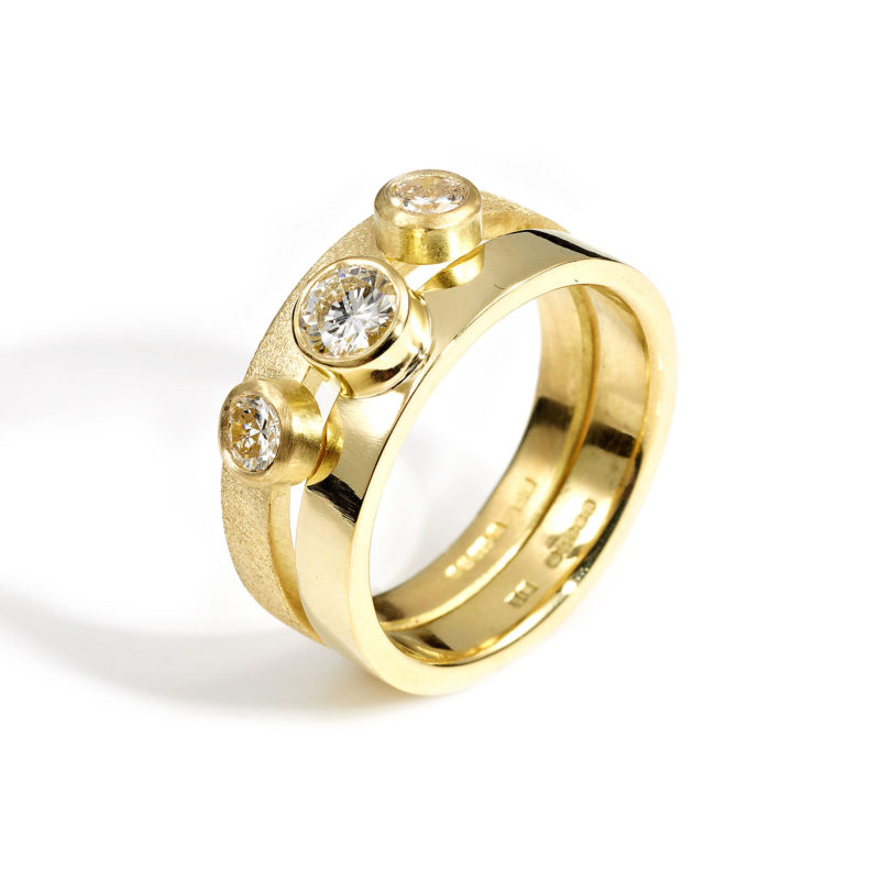 Interlocking Gold Ring